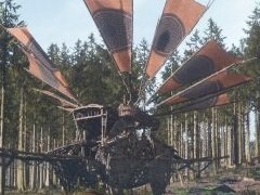 ［GDC 2019］風力で動く木造メカを使って生き延びるサバイバルMMO「Last Oasis」のプレイアブルデモが公開