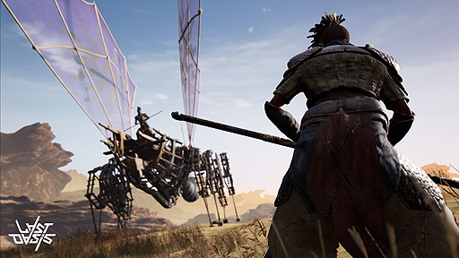 画像ギャラリー No.003のサムネイル画像 / PC用サバイバルMMO「Last Oasis」の早期アクセス版がSteamでリリース。風力・木製の移動基地で文明崩壊後の地球を生き抜く