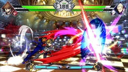 画像ギャラリー No.009のサムネイル画像 / 「BLAZBLUE CROSS TAG BATTLE」＆「キルラキル ザ・ゲーム -異布-」，闘神祭2018-19出展バージョンのプレイレポートをお届け