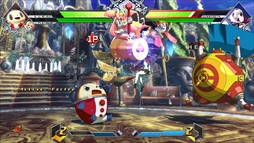 画像ギャラリー No.016のサムネイル画像 / 「BLAZBLUE CROSS TAG BATTLE」＆「キルラキル ザ・ゲーム -異布-」，闘神祭2018-19出展バージョンのプレイレポートをお届け