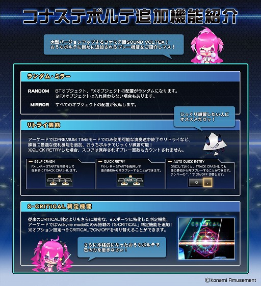 画像ギャラリー No.005のサムネイル画像 / コナステ版「SOUND VOLTEX」の最新バージョン“SOUND VOLTEX EXCEED GEAR”が配信に