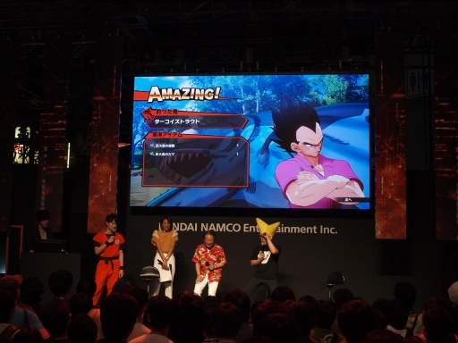 画像ギャラリー No.012のサムネイル画像 / ［TGS 2019］ベジータのミッションをとおしてゲームを紹介。「ドラゴンボールZ KAKAROT」スペシャルステージをレポート