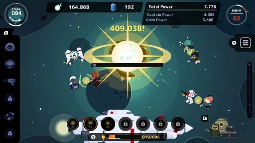 画像ギャラリー No.003のサムネイル画像 / アクション＆放置ゲーム「キャプテン スターワン」がSwitch向けに配信開始