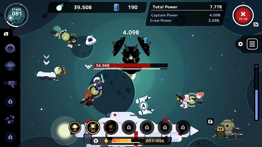 画像ギャラリー No.006のサムネイル画像 / アクション＆放置ゲーム「キャプテン スターワン」がSwitch向けに配信開始