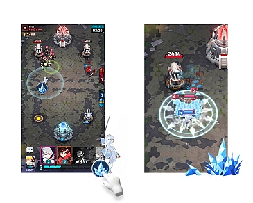画像ギャラリー No.005のサムネイル画像 / 3DCGアニメ「RWBY」を題材にしたスマホ向け対戦ゲーム「RWBY：Amity Arena」の国内配信が開始に