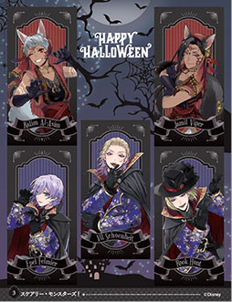 画像ギャラリー No.004のサムネイル画像 / 「ツイステ」のキャラクターシールブックが発売。ハロウィンのシールも収録