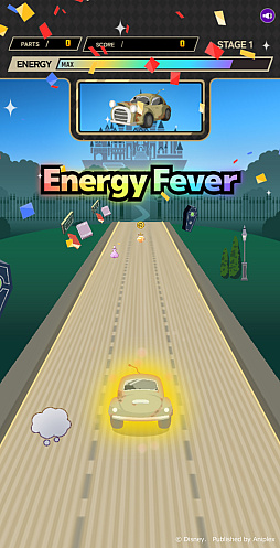 画像ギャラリー No.004のサムネイル画像 / 「ツイステ」のWebゲーム「EVOLVE RACER」,期間限定公開。車を操作してスコアを稼いでいくレースゲーム