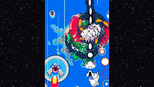 画像ギャラリー No.003のサムネイル画像 / ド派手なエフェクトが特徴の縦スクロールシューティング「Rym 9000」がPS4向けに2月8日から配信