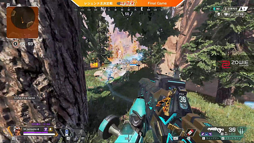 画像ギャラリー No.003のサムネイル画像 / 「E5フェス Apex Legends 第2回レジェンド王決定戦」レポート。“ミラージュのみ”の戦いは，撃ち合いと“騙し合い”が交差する緊張感が楽しめた