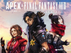「Apex」×「FF7リバース」コラボ，2024年1月10日スタート。クラウドのバスターソード，エアリスやティファのなりきり衣装が登場