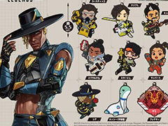 「Apex Legends」カプセルラバーマスコット第3弾，2025年2月に発売。コースティック，クリプト，プレデターバッジなどが登場