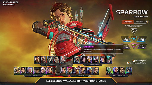画像ギャラリー No.004のサムネイル画像 / ［プレイレポ］「Apex Legends」新レジェンド「スパロー」は，軽快な足回りとシンプルながらも奥深いアビリティを持つリコンクラス
