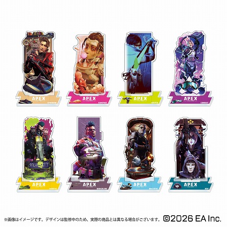 画像ギャラリー No.006のサムネイル画像 / 「Apex Legends」シーズンアート＆アクリルスタンドの新商品を2026年2月上旬に発売。「スパロー」をモチーフにしたアイテムもラインナップ