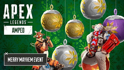 画像ギャラリー No.001のサムネイル画像 / 「Apex Legends」ホリデーイベント「メリーメイヘム」を12月17日に開始。特別仕様のガーデッドエアドロップや新ワイルドカードが登場