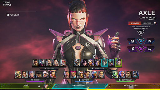 画像ギャラリー No.001のサムネイル画像 / ［プレイレポ］「Apex Legends」新レジェンド「アクセル」は，機動力特化のスカーミッシャークラス。戦場をレース場に変える能力をチェックだ