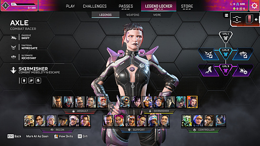 画像ギャラリー No.002のサムネイル画像 / ［プレイレポ］「Apex Legends」新レジェンド「アクセル」は，機動力特化のスカーミッシャークラス。戦場をレース場に変える能力をチェックだ