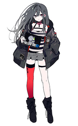 画像ギャラリー No.003のサムネイル画像 / VR対応のスマホ，PC向け新作RPG「クリミナルガールズX」が発表。メインヒロインやPV第1弾を確認できるティザーサイトも公開に