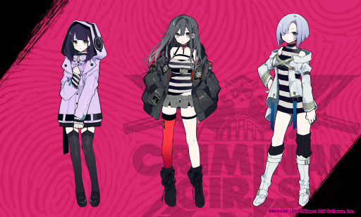 画像ギャラリー No.001のサムネイル画像 / 「クリミナルガールズX」，24人のヒロイン＆ゲーム内容が一挙公開。コンシューマ化に向けて日本一ソフトウェアと提携