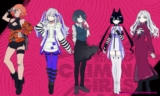画像ギャラリー No.003のサムネイル画像 / 「クリミナルガールズX」，24人のヒロイン＆ゲーム内容が一挙公開。コンシューマ化に向けて日本一ソフトウェアと提携