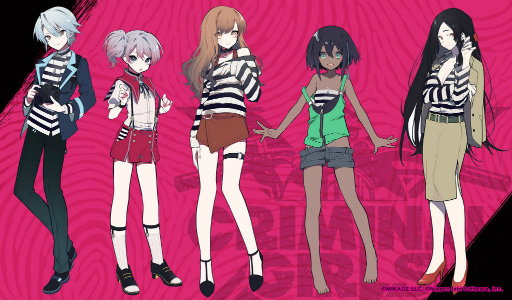 画像ギャラリー No.004のサムネイル画像 / 「クリミナルガールズX」，24人のヒロイン＆ゲーム内容が一挙公開。コンシューマ化に向けて日本一ソフトウェアと提携