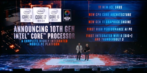 画像ギャラリー No.004のサムネイル画像 / ［速報］Intel，10nmプロセスで製造される第10世代Coreプロセッサの出荷をアナウンス