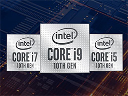 画像ギャラリー No.001のサムネイル画像 / Intel，8C16T対応で最大5.3GHz駆動の「Comet Lake-H」ことノートPC向け第10世代Coreプロセッサを発表