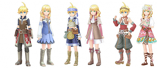画像ギャラリー No.001のサムネイル画像 / 「ルーンファクトリー5」，シリーズ歴代衣装のDLC配信が決定。“セーブデータ連動特典”の紹介映像も公開中