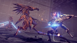 画像ギャラリー No.003のサムネイル画像 / 「ASTRAL CHAIN」，レギオンと協力して戦う「デュアルアクション」の情報が公開。ソードやアローなど5種類のレギオンタイプも