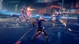 画像ギャラリー No.009のサムネイル画像 / 「ASTRAL CHAIN」，レギオンと協力して戦う「デュアルアクション」の情報が公開。ソードやアローなど5種類のレギオンタイプも