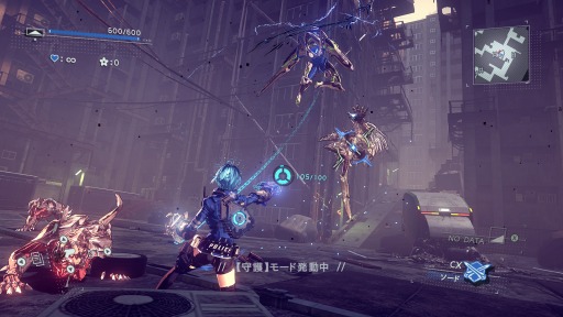 画像ギャラリー No.010のサムネイル画像 / 「ASTRAL CHAIN」，レギオンと協力して戦う「デュアルアクション」の情報が公開。ソードやアローなど5種類のレギオンタイプも