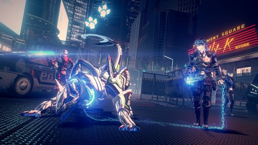 画像ギャラリー No.012のサムネイル画像 / 「ASTRAL CHAIN」，レギオンと協力して戦う「デュアルアクション」の情報が公開。ソードやアローなど5種類のレギオンタイプも