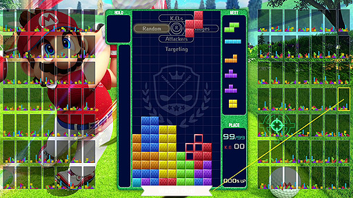 画像ギャラリー No.003のサムネイル画像 / 「TETRIS 99」のテト1カップ第22回は“マリオゴルフ スーパーラッシュ”コラボ。7月9日から7月13日まで開催へ