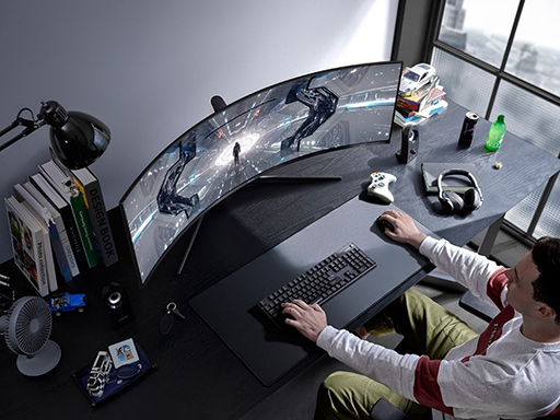 画像ギャラリー No.001のサムネイル画像 / 32:9の超ワイド液晶やG-SYNC Compatible対応有機ELテレビなど,2020年に登場する注目のゲーマー向けディスプレイ&テレビをチェック