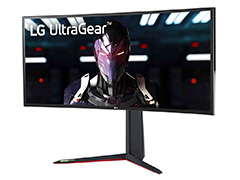LG，34型3440×1440ドットで144Hz表示＆G-SYNC Compatible対応の湾曲型液晶ディスプレイ「34GN850-B」を発売