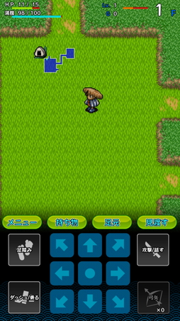 画像ギャラリー No.008のサムネイル画像 / スマホで遊んだ「風来のシレン」の感触をレポート。「不思議のダンジョン 風来のシレンDS」の移植版が買い切りアプリとして登場