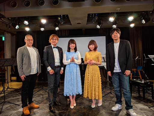 画像ギャラリー No.001のサムネイル画像 / 「ラストイデア」制作発表会をレポート。楽曲の生演奏や4月18日配信の発表，さらに“あのハンター”も動画で応援