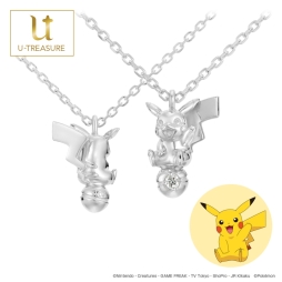 画像ギャラリー No.001のサムネイル画像 / 「ポケモン」のピカチュウをモチーフにしたネックレスが5月31日に発売。モンスターボールの上にピカチュウがちょこんと乗ったデザイン