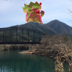 画像ギャラリー No.022のサムネイル画像 / 自分が撮った風景に現れるダイマックスポケモンに大興奮！　スマホ＆タブレット向けコンテンツ「Pokémon ダイマックスカメラ」体験レポート