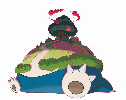 画像ギャラリー No.002のサムネイル画像 / 「ポケットモンスター ソード・シールド」，キョダイマックスした「カビゴン」のマックスレイドバトルを先行体験