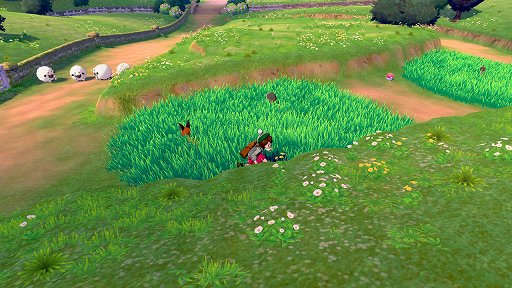 画像ギャラリー No.011のサムネイル画像 / 「ポケットモンスター ソード・シールド」ぶらり旅・前編。ガラル地方に生きるポケモンたちを見る