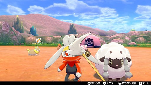 画像ギャラリー No.019のサムネイル画像 / 「ポケットモンスター ソード・シールド」ぶらり旅・前編。ガラル地方に生きるポケモンたちを見る