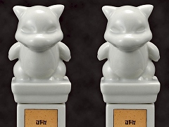 「ポケモン」“ジムに置いてある石像”がバンダイの萬代名工シリーズから登場。高さは約10cm，調味料入れとして使用可能