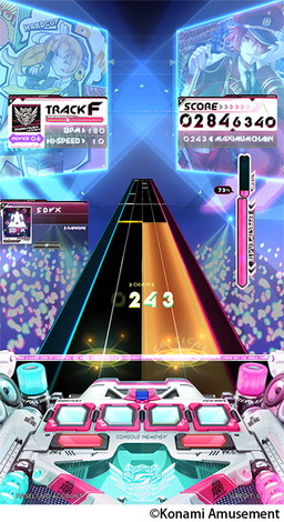 画像ギャラリー No.002のサムネイル画像 / 「サンボル」最新作の「SOUND VOLTEX VIVID WAVE」が稼働開始。自動で楽曲をMIXする“AUTOMATION PARADISE”を新たに実装