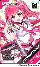 画像ギャラリー No.003のサムネイル画像 / 「SOUND VOLTEX VIVID WAVE」，オリジナルe-amusement passがもらえるゲーム内イベントを開催