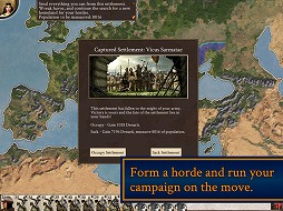 画像ギャラリー No.003のサムネイル画像 / RTS「ROME：Total War - Barbarian Invasion」が近日中にスマートフォン向けに登場。iPad版は税込600円で配信中