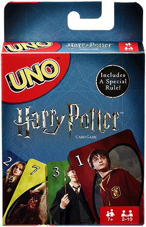 画像ギャラリー No.012のサムネイル画像 / 「ハリー・ポッター」コラボの「UNO」が3月末に発売へ。この商品だけのスペシャルルール「ワイルド組分け帽子」4枚入り