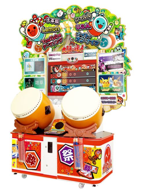 画像ギャラリー No.003のサムネイル画像 / アーケード向け「太鼓の達人」の新バージョン“グリーンVer.”が稼働開始