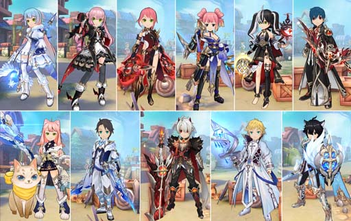画像ギャラリー No.003のサムネイル画像 / 「Ash Tale-風の大陸-」,レベル上限開放&新Lv.110装備が登場。梅雨イベント“収穫祭”開催中