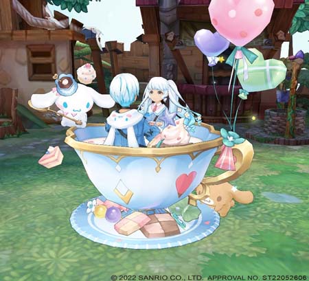 画像ギャラリー No.026のサムネイル画像 / 「Ash Tale-風の大陸-」×「シナモロール」コラボイベントがスタート。おでかけみるくの獲得チャンス