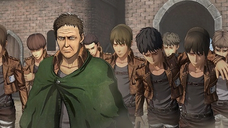画像ギャラリー No.008のサムネイル画像 / 「進撃の巨人2 -Final Battle-」,各キャラクターのストーリーを追体験できる「キャラクターエピソードモード」の画面写真が公開